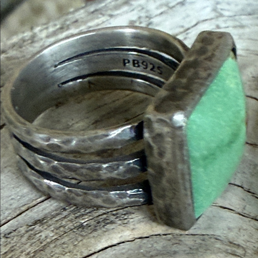 Flagstaff Turquoise Ring. New with tags from Sundance. - Picture 2 of 4